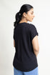The Black Kimono Top